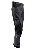 BP® Leichte Hybrid-Arbeitshose mit Kniepolstertaschen anthrazit/schwarz 1968-570-5632-58l