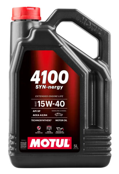 Motul Motorenöl 4100 SYN-nergy SPEC 15W40 5 Liter 113158