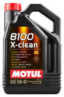 Motul Motorenöl 8100 X-CLEAN 5W-40