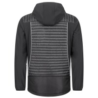 Nitras MOTION TEX PLUS, gesteppte Softshelljacke schwarz...