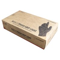 Nitras TOUGH GRIP LIGHT, Nitril-Einmalhandschuhe schwarz (8331-1000)