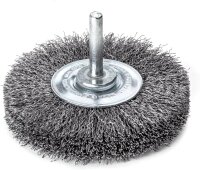 LESSMANN Rundbürste mit 6 mm Schaft Drm 70 x 13 mm Stahldraht STA gew. 0,30 mm 417163