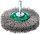 LESSMANN Rundbürste mit 6 mm Schaft Drm 30 x 6 mm Stahldraht rostfrei ROF gew. 0,20 mm 413342
