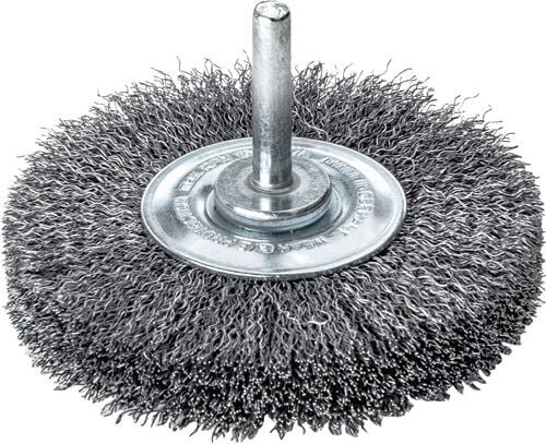 LESSMANN Rundbürste mit 6 mm Schaft Drm 30 x 6 mm Stahldraht STA gew. 0,20 mm 413142