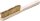 LESSMANN Feinbürsten 225x20 mm 4 rhg. Messingdraht MES gew. 0,15 mm hoch 20 mm 126411