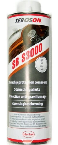 TEROSON SB S3000 WH BO1L Steinschlagschutz weiß 1 Liter 2671593