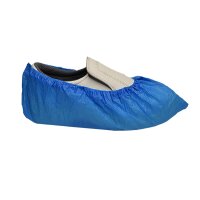 NITRAS CPE-Überschuhe, blau, Beutel à 100...