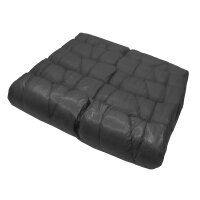 NITRAS CPE-Matratzenschoner, schwarz, Gummizug, Beutel...