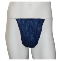 NITRAS Einweg-Tanga, Polypropylen, blau, Beutel à...