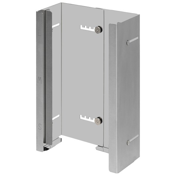 NITRAS Handschuhhalter aus Edelstahl, silber, verstellbar  526095
