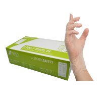 NITRAS VINYL PF , Vinyl-Einmalhandschuhe, transparent,...