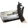 NITRAS BLACK SCORPION, Latex-Einmalhandschuh, schwarz, Box à 100 Stück 8220