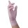 NITRAS GLAMOUR WAVE, Nitril-Einmalhandschuhe, rosa, perlmuttfarben, Box à 100 Stück 8304