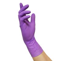 NITRAS PROTECT 300, Nitril-Einmalhandschuhe, lila, EN ISO...