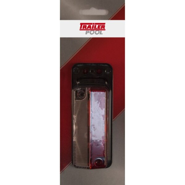 Frielitz Begrenzungsleuchte rot/weiß mit Gummipendel 014000350-VP