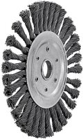 LESSMANN Zopf-Rundbürste 115 x 14 mm 20 Z ROH glatt...