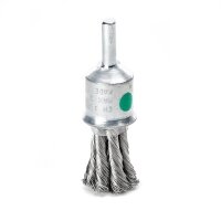 LESSMANN Zopf-Pinselbürsten mit 6 mm Schaft Drm 19...