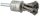 LESSMANN Zopf-Pinselbürsten mit 6 mm Schaft Drm 19 mm  6 Zöpfe  mit Blume  Stahldraht 453358