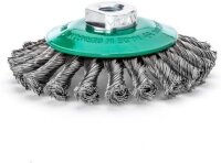 LESSMANN Zopf-Kegelbürsten Drm 100 x 12 mm 18 Z...