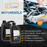 D.LINE Motorenöl SAE 0W-20 LLV (DL 206)