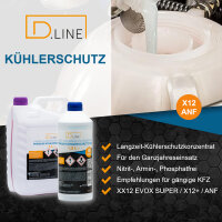 D.LINE Kühlerfrostschutz ANTIFREEZE XX 12 EVOX SUPER (Violett) Konzentrat