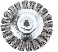 LESSMANN Zopf-Kegelbürste Drm 115 x 12 mm 20 Z Stahldraht STH glatt 0,50 mm, Gew. M1 472257