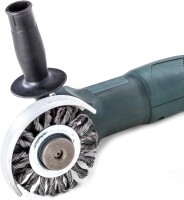 LESSMANN Zopf-Rundbürste Drm 115 x 14 mm  20 Z rechts / links gezopft Stahldraht STH 472211WZ