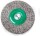 LESSMANN Rundbürste mit 6 mm Schaft Drm 70 x 16-18 mm, Stahldraht rostfrei ROF gew. 417363