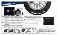 TERRAS Reifendichtmittel Mikro Plus 300 Kit mit 300 ml T56004