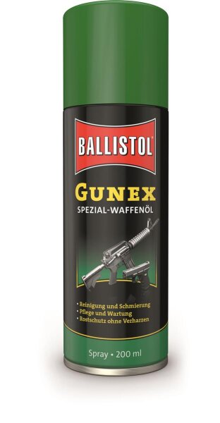 BALLISTOL Gunex CLP-Waffenöl Spray, 200 ml (22288)