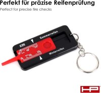 HP-Autozubehör Reifen Profiltiefenmesser 18252
