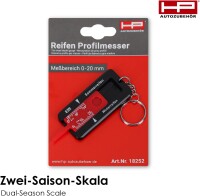 HP-Autozubehör Reifen Profiltiefenmesser 18252