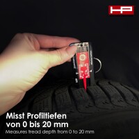 HP-Autozubehör Reifen Profiltiefenmesser 18252