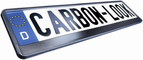 HP-Autozubehör Kennzeichenhalter Carbonlook 18511