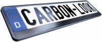 HP-Autozubehör Kennzeichenhalter Carbonlook 18511