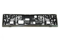 HP-Autozubehör Kennzeichenhalter Edelstahl 18514