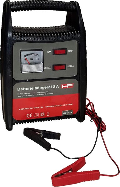 HP-Autozubehör Batterie-Ladegerät 8 AMP20508
