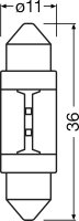 OSRAM Nightbreaker LED C5W 12V 1W SV8.5-8 6000 K