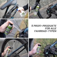 PETEC Bike-Line-Set 99190  5er Fahrrad Pflege Set