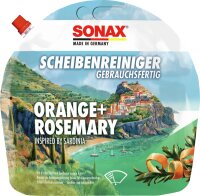 SONAX ScheibenReiniger gebrauchsfertig Orange+Rosemary