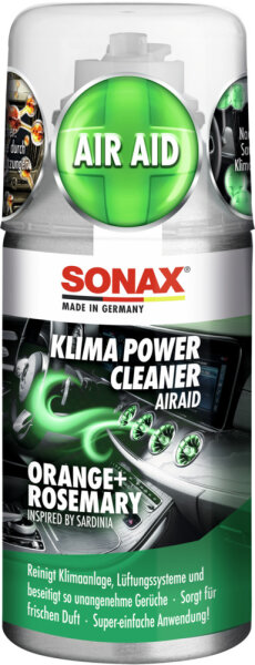 SONAX KlimaPowerCleaner AirAid Orange+Rosemary 100 ml 03230000
