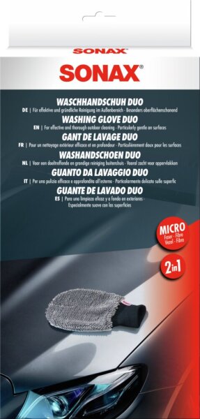 SONAX WaschHandschuh Duo 1 Stück 04191000