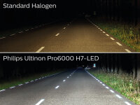 PHILIPS H7-LED Ultinon Pro6000 Standard 12V 17W PX26d