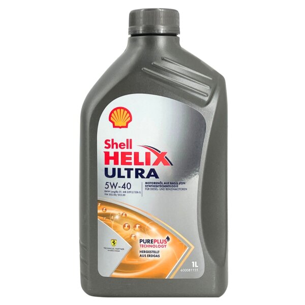 Shell Helix Ultra 5W-40 1 Liter 550073577