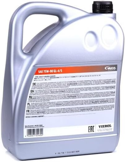 Vaico Getriebeöl SAE75W-90 GL 4/5 5 Liter V60-0041