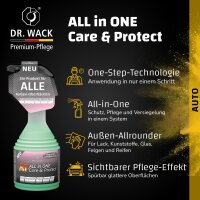 Dr. Wack A1 ALL in ONE Care & Protect 500 ml (2580) - Für alle Außen-Oberflächen