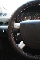HP-Autozubehör 19782 Echt Leder Lenkradbezug