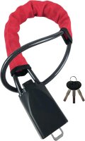HP-AUTOZUBEHÖR Lenkradschloß rot 72cm