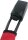 HP-AUTOZUBEHÖR Lenkradschloß rot 72cm