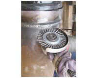 LESSMANN Zopf-Rundbürste 115x14mm 20 Zöpfe